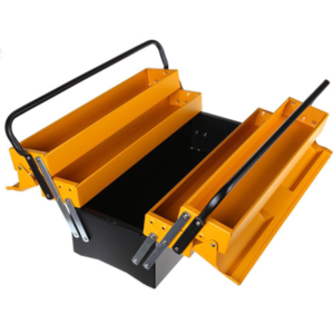 Caja de herramientas metálica vacía 20" con 3 niveles