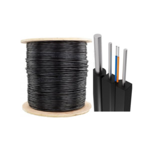 FTTH MONOMODO 1 FIBRA, G657A2, 2X5 MM, 1 NASCLEO, 0,5 MM FRP, MENSAJERO DE 1 MM