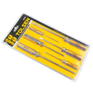 DESARMADOR TOLSEN AMARILLO 6 PCS