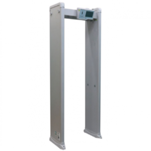 Detector de metales de seguridad con 33 zonas y LCD 7