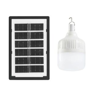 Foco con Panel Solar 6500-7000K - Iluminación Eficiente