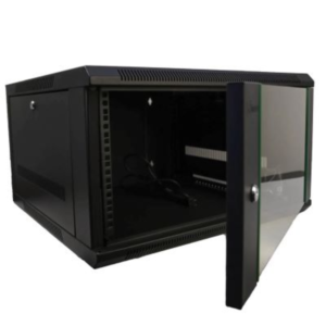GABINETE DE PARED 6U 600X450MM VIDRIO - TECLAM