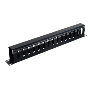 ORGANIZADOR DE CABLES 24P 1U METAL - TECLAM