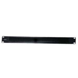 Organizador de cables oculto 1U IP64 tipo cepillo rackeable