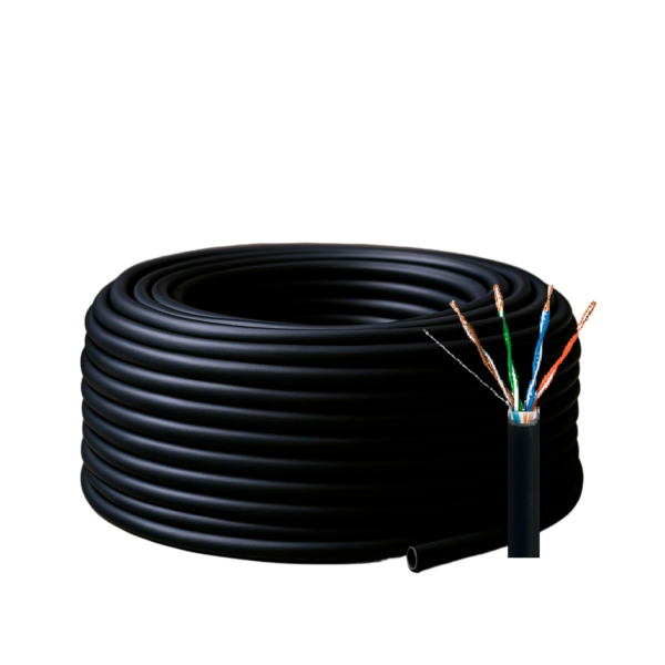 Cable UTP Categoría 5E Exterior 100 % Cobre 100m