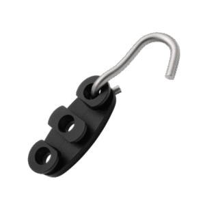 Clamp para cable FTTH de alta tensión y resistencia UV