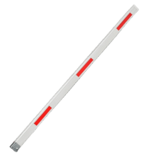 Brazo de barrera de 3M con tira de aluminio reforzado