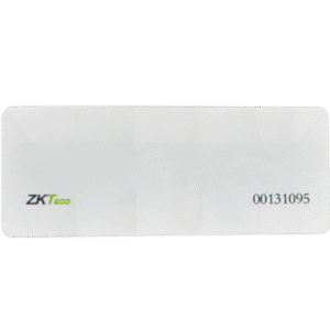 Tag Vehicular UHF ZKTeco con Número Impreso